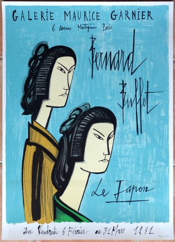 Bernard buffet japon - bernard, japon"