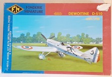 FONDERIE MINIATURE N° 6003 1:48 DEWOITINE D.510