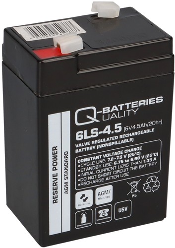 Batteries 6ls 6v 4 - 6v, 4,5ah