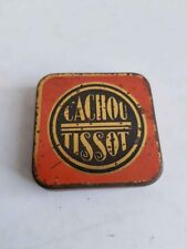 ANCIENNE BOÎTE CACHOU TISSOT 1900-40 RÉGLISSE OLB BOX LICORICE SCHIBE WIEDER