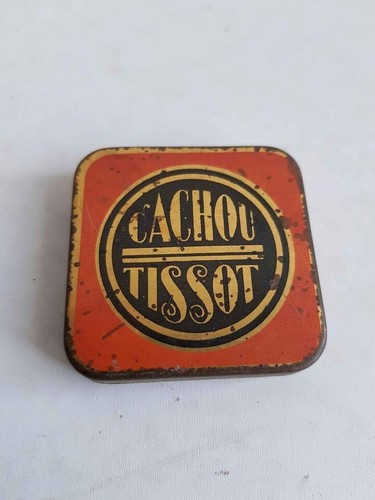 Ancienne boîte cachou tissot - cachou,