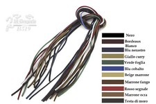 Lacets De Cuir cm.115 Résistant pour Chaussures Timberland Et Amateurs