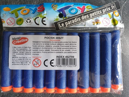 Fléchettes mousse pour - en,