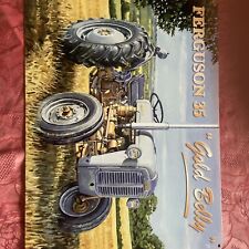 Plaque Émaillée TRACTEUR