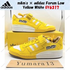 Taille homme m&m's × adidas Forum Low Yellow White GY6317