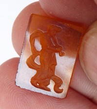 Sceau intaille en verre Bijou