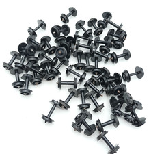 Lot essieux noir HO Train