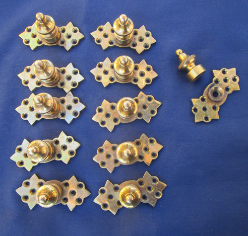 Embouts boutons rosaces - boutons,