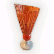 Lampe Vintage années 50 Orange Midcentury Design 