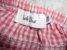 baby Dior culotte bloomer 18 M vichy broderie anglaise au dos livraison gratuite