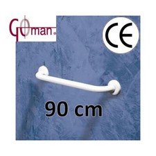 Barre de soutien Goman linéaire 90 cm aide pour les handicapés en acier