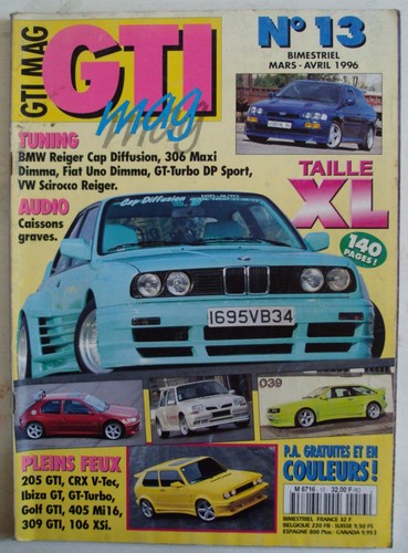 Revue automobile super gti - automobile, "super