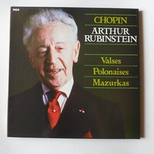 LP/  Chopin - Valses . Polonaises . Mazurkas / Rubinstein coffret 3LP