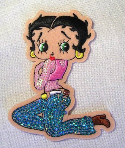 écusson patch brodé sequin - patch,