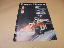 Poster GP de Belgique 1974 -