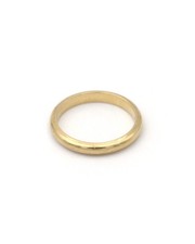 Alliance vintage en or massif