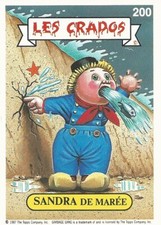 Carte "Les Crados" - SANDRA de