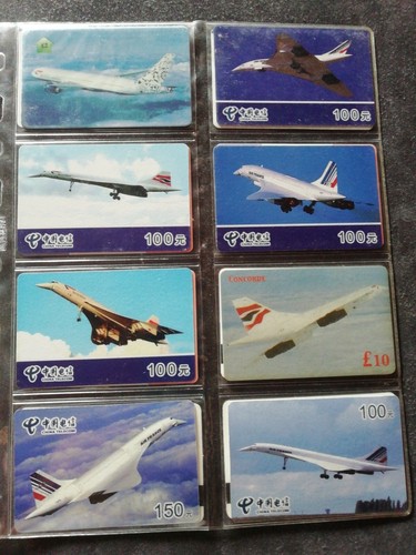 Avions télécartes - avions,