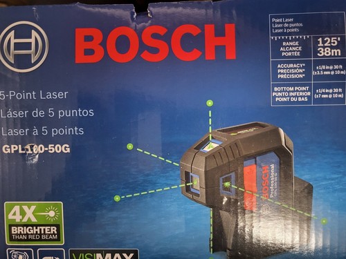 Bosch gpl100 50g 125 - 125', point