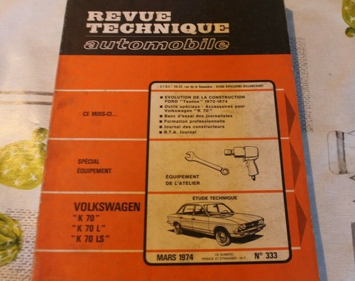 Rta revue technique automobile - revue,