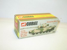 n87, Boite repro char CENTURION militaire CORGI 