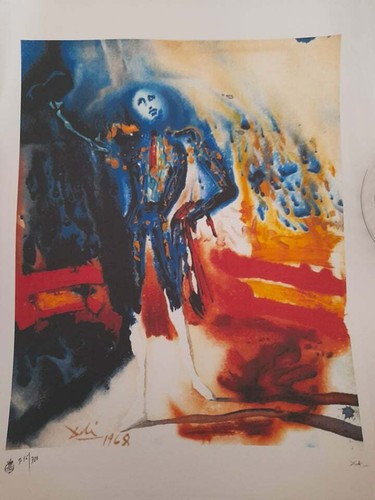 Lithographie salvador dali - salvador, dali'