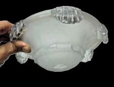 TULIPE VERRE de lustre type EZAN  ideal   lampe ART DECO N°3  