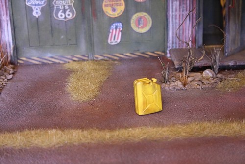 Jerrican jerrycan vieilli - jerrican,