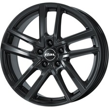 Jante alu RIAL ASTORGA 16" 6J 5x100 ET 35 57.1 DIAMANT SCHWARZ