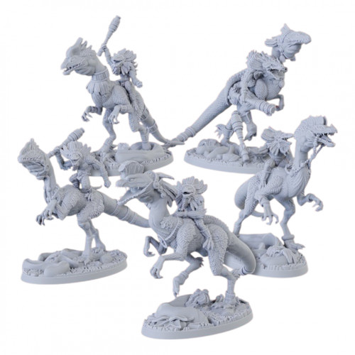 Hommes lézards parasauro - -,