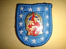 États-Unis Armée 94th Air Defense Artillerie Brigade Unité Crest Sur Béret Pièce