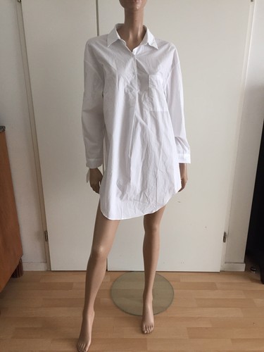 Robe chemise blanche senes - robe,