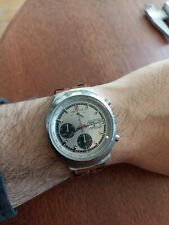 Montre Certina Chronographe Chronolympic C-tronic Panda Dial Fonctionne