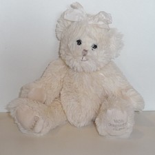 Doudou Ours Bukowski - Blanc