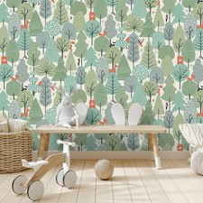 Papier Peint Vert Animaux