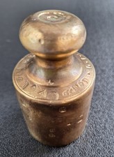 Tres Ancien Poids laiton 1 kg 