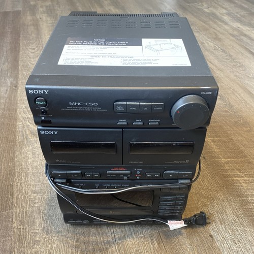 Sony mhc 510 - sony,
