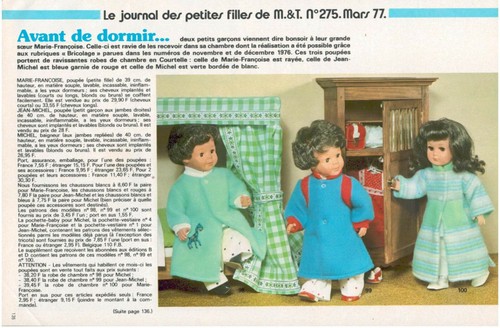 Page poupée françoise - ▬►page,