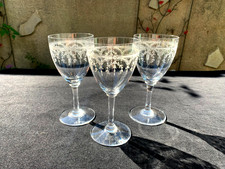 3 Superbes Anciens Verres à