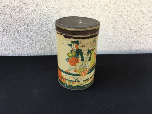 Ancienne boite lsk métal - boite,