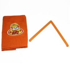 Tente orange du kiki campeur vintage