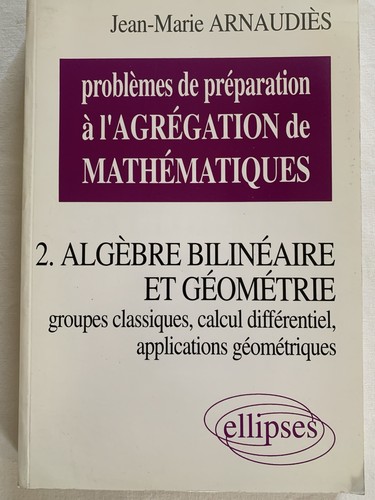 Problèmes agrégation - problèmes, de