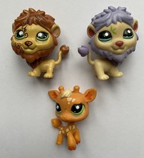 Lot littlest petshop Lion Et Girafe, LPS