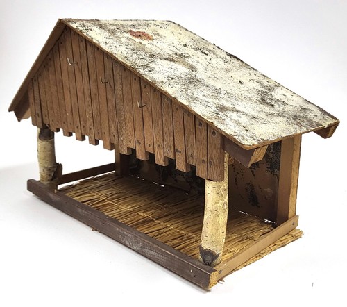 Stable crèche bois - stable,