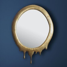 FineBuy Miroir Murale Métal