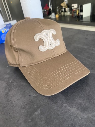 Casquette celine beige - casquette,