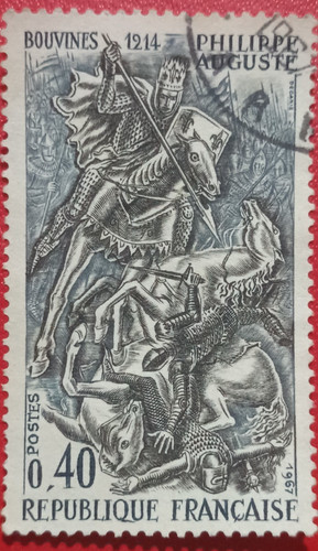French stamp timbre - /, france