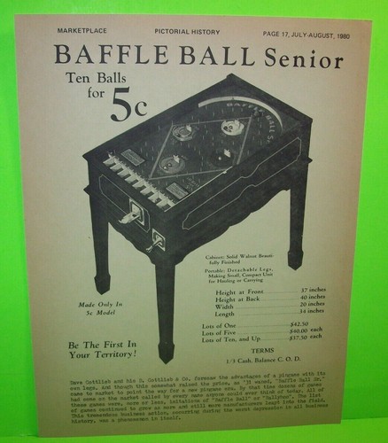 Pinball machine print - pinball, ad