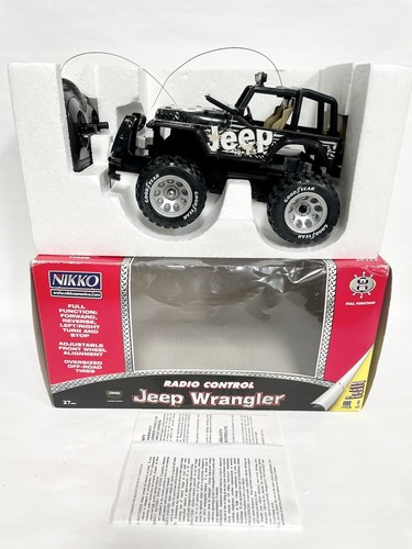 Vtg nikko jeep wrangler - rc,
