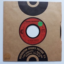SERGE REGGIANI Le vieux couple Le grand couteau 2056196 PROMO JUKE BOX rrr
